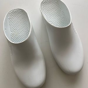Calzuro Classic Without Holes Italian-made clogs white sz 38/39